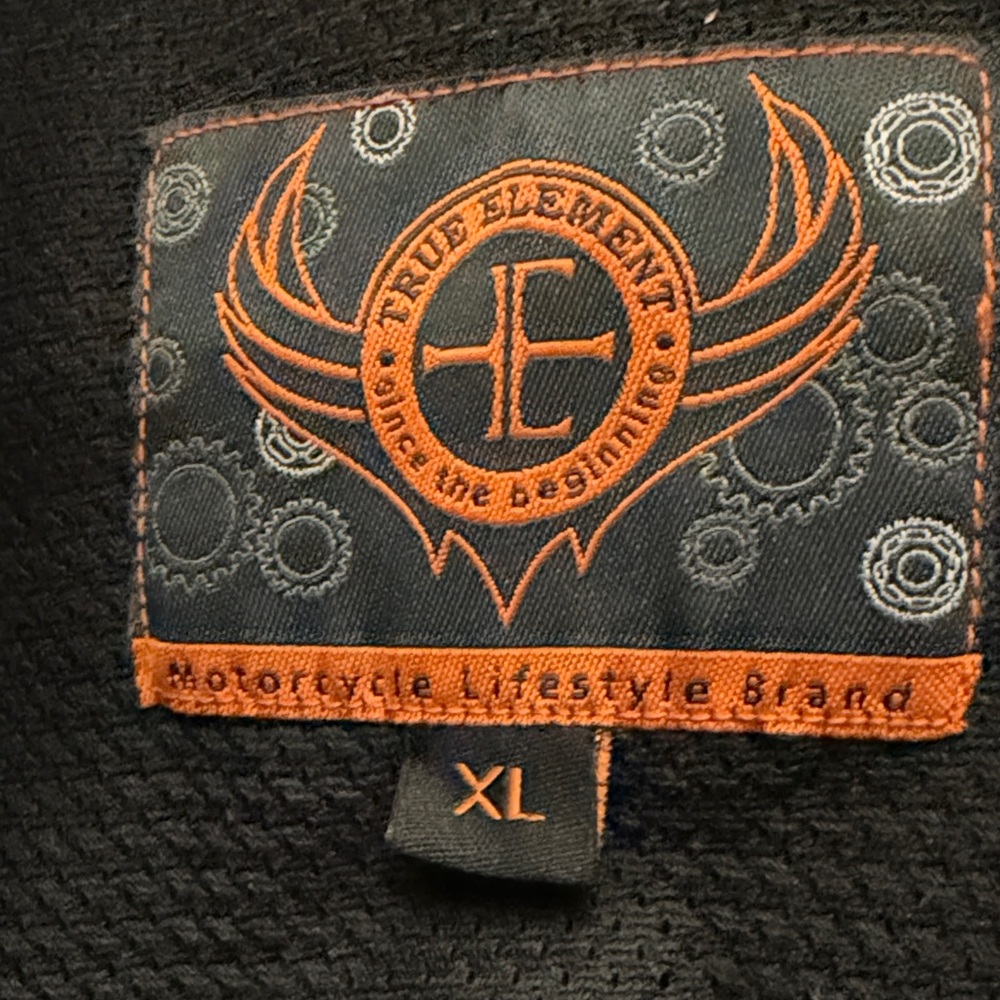 Element Classic Black Leather Jacket - image 2